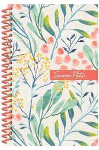 Sermon Notes Journal [floral]