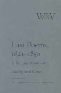 Last Poems, 1821-1850