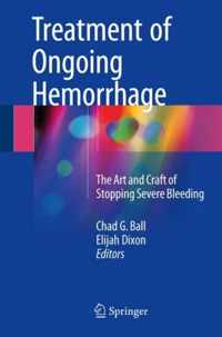 Treatment of Ongoing Hemorrhage