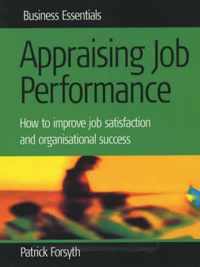 Appraising Job Performance