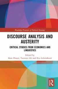 Discourse Analysis and Austerity