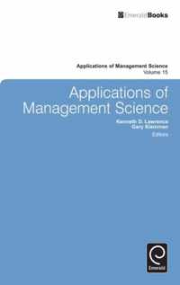 Applications of Management Science