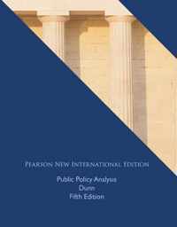 Public Policy Analysis: Pearson  International Edition