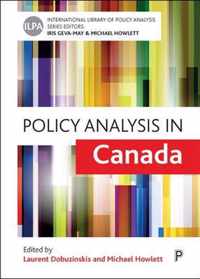 Policy Analysis in Canada