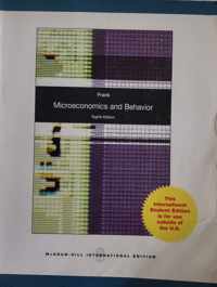 Microeconomics and Behavior