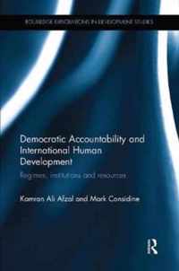 Democratic Accountability and International Human Development