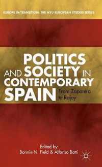 Politics and Society in Contemporary Spain