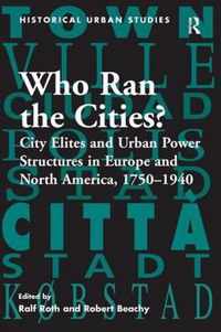 Who Ran the Cities?