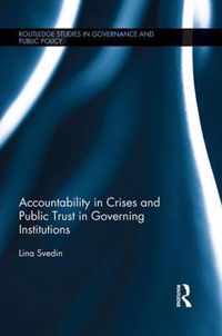 Accountability in Crises and Public Trust in Governing Institutions