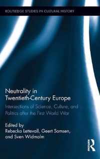 Neutrality In Twentieth-Century Europe