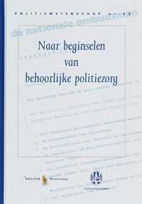 Politiewetenschap 35 -   Naar beginselen van behoorlijke politiezorg