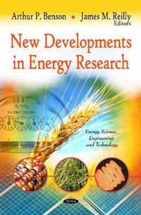 New Developments in Energy Research