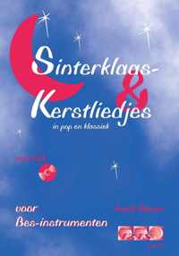 SINTERKLAAS - EN KERSTLIEDJES voor klarinet, sopraansaxofoon, tenorsaxofoon of trompet + cd die ook gedownload kan worden.  Sinterklaasliedjes, play-along, kerstmis, bladmuziek, meespeel cd.