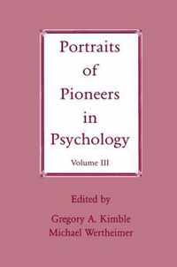 Portraits of Pioneers in Psychology