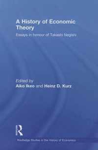 A History of Economic Theory