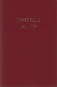 1976-1977 Postille