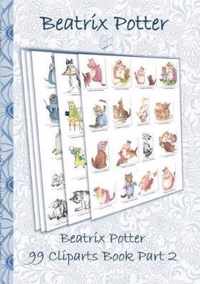 Beatrix Potter 99 Cliparts Book Part 2 ( Peter Rabbit )