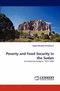 Poverty and Food Security in the Sudan