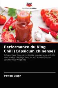 Performance du King Chili (Capsicum chinense)