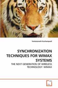 Synchronization Techniques for Wimax Systems