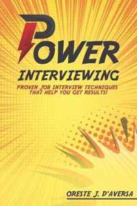 Power Interviewing