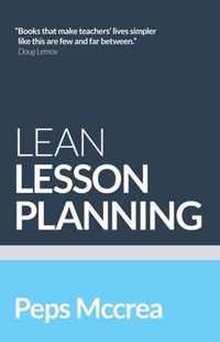 Lean Lesson Planning