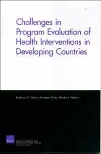 Challenges of Programs Evaluation of Health Interventions in Developing Countries