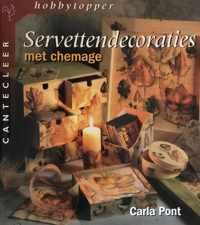 Servettendecoraties met chemage