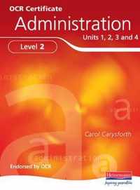 OCR Certificate in Administration Level 2 Student Book