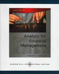 Analysis for Financial Management