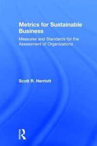 Metrics for Sustainable Business