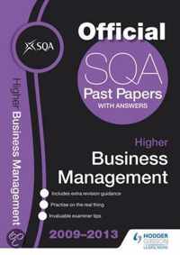 SQA Past Papers Higher Business Management