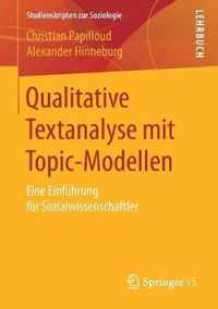 Qualitative Textanalyse Mit Topic-Modellen