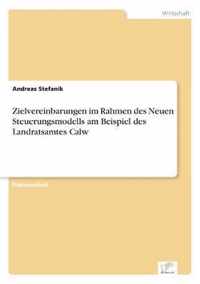 Zielvereinbarungen im Rahmen des Neuen Steuerungsmodells am Beispiel des Landratsamtes Calw