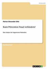 Kann Pravention Fraud verhindern?