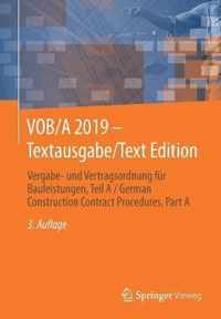 VOB A 2019 Textausgabe Text Edition