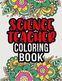 Science Teacher Coloring Book