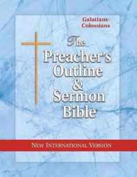 Preacher's Outline & Sermon Bible-NIV-Galatians-Colossians