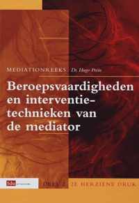 Beroepsvaardigheden en interventietechnieken van de mediator