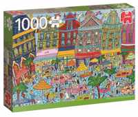 Premium Collection Puzzel - Grand Place Brussels (1000 Stukjes)