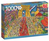 Premium Collection Puzzel - Arc De Triomphe Paris (1000 Stukjes)