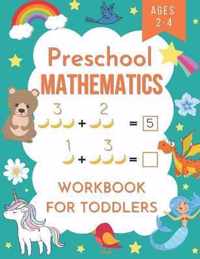 Preschool mathematics workbook for toddlers ages 2-4