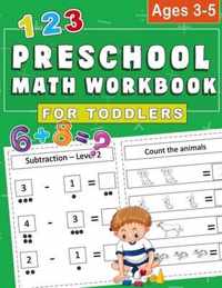 Preschool MATH Workbook for toddlers Ages 3-5