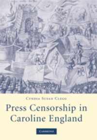 Press Censorship in Caroline England