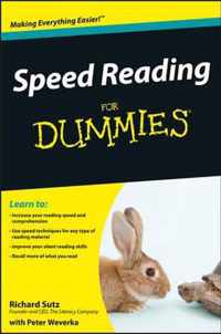 Speed Reading For Dummies