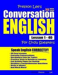 Preston Lee's Conversation English For Urdu Speakers Lesson 1 - 40 (British Version)