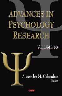 Advances in Psychology Research