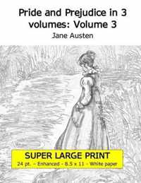 Pride and Prejudice in 3 volumes