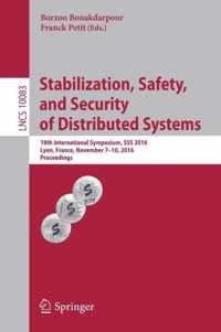 Stabilization, Safety, and Security of Distributed Systems