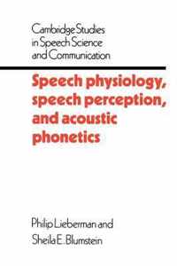 Cambridge Studies in Speech Science and Communication